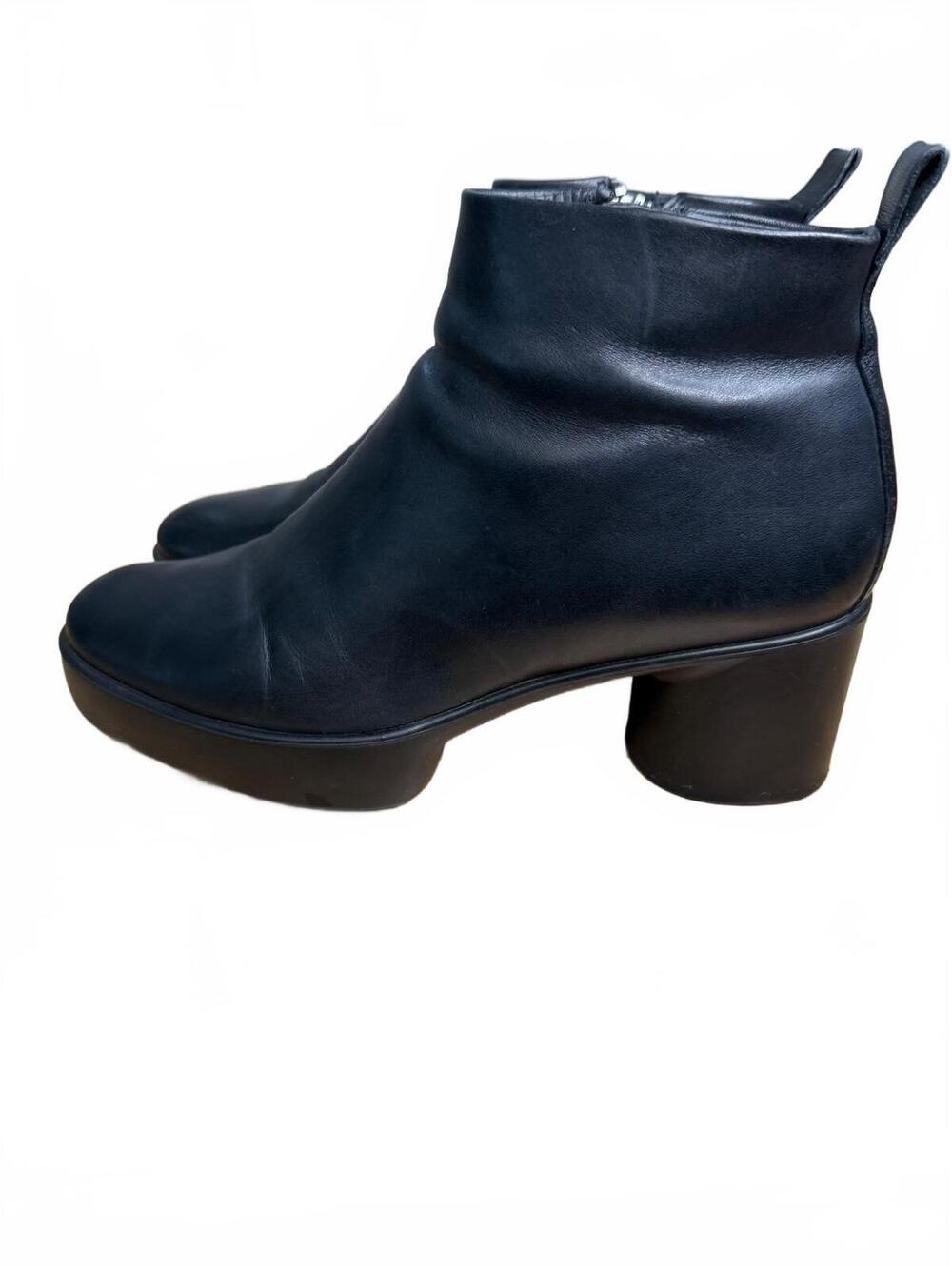 ECCO Shape Sculpted Motion 35 Leather Ankle Boots Women’s Size 37/ US 6-6.5